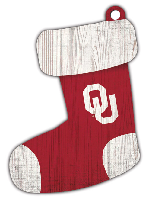 Oklahoma Sooners Stocking Ornament