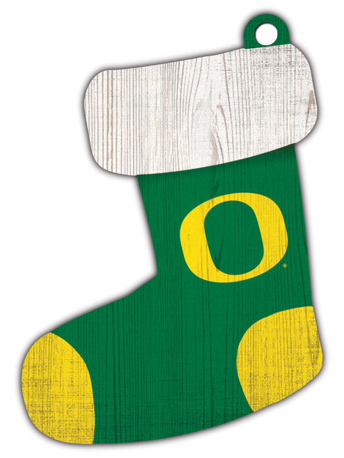 Oregon Ducks Stocking Ornament