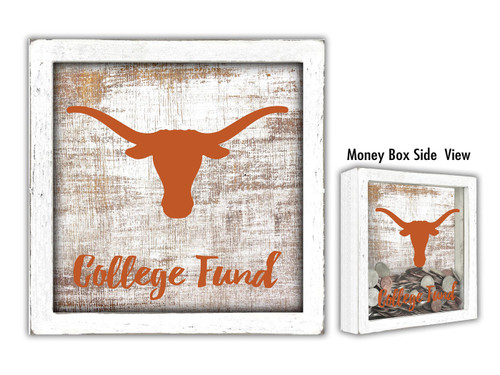 Texas Longhorns College Fund Money Box