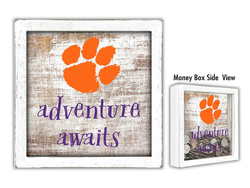 Clemson Tigers Adventure Awaits Money Box