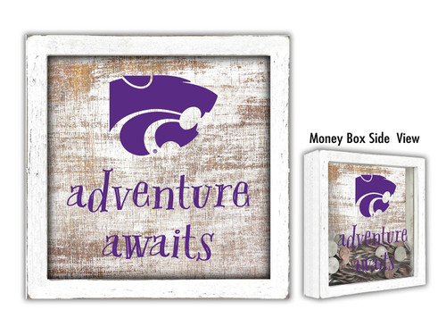 Kansas State Wildcats Adventure Awaits Money Box