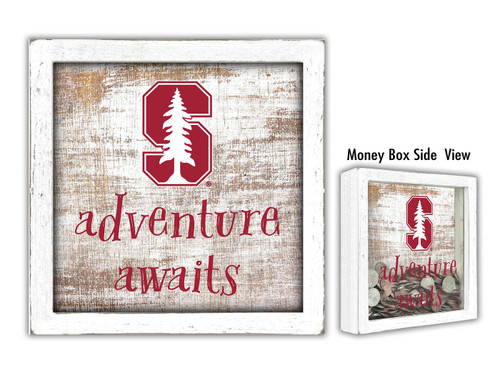 Stanford Cardinal Adventure Awaits Money Box