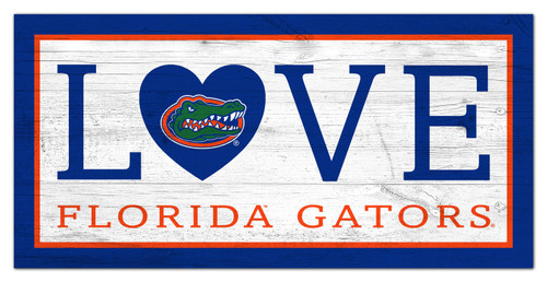 Florida Gators 6" x 12" Love Sign