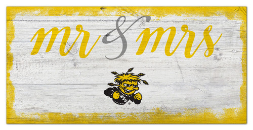 Wichita State Shockers Script Mr. & Mrs. Sign