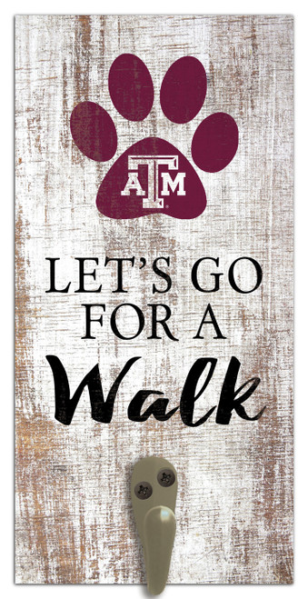 Texas A&M Aggies Leash Holder Sign