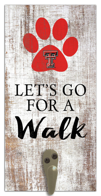 Texas Tech Red Raiders Leash Holder Sign