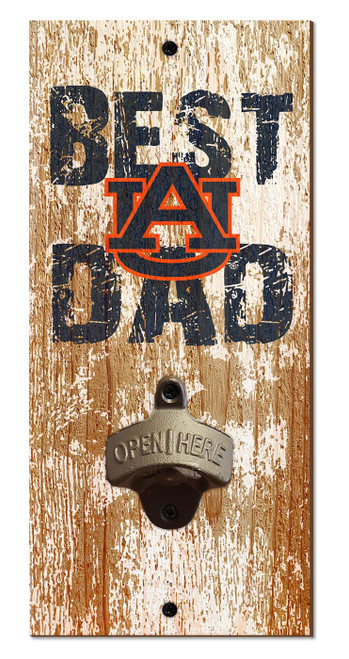 Auburn Tigers Best Dad Bottle Opener