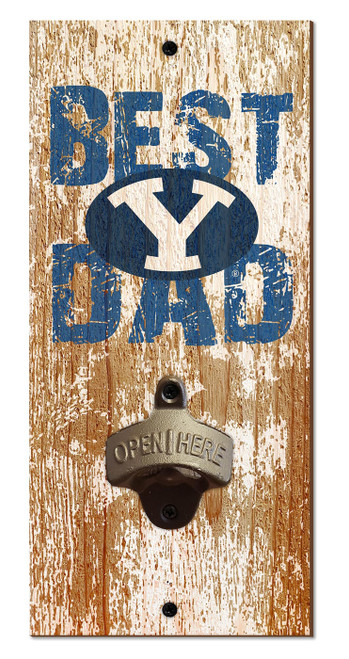 BYU Cougars Best Dad Bottle Opener