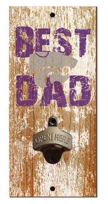 Kansas State Wildcats Best Dad Bottle Opener