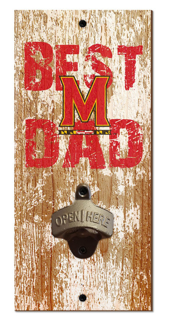 Maryland Terrapins Best Dad Bottle Opener