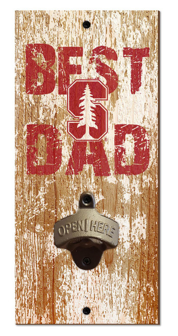 Stanford Cardinal Best Dad Bottle Opener