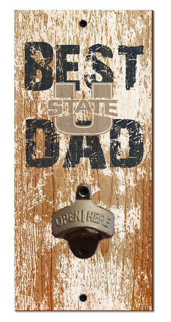 Utah State Aggies Best Dad Bottle Opener
