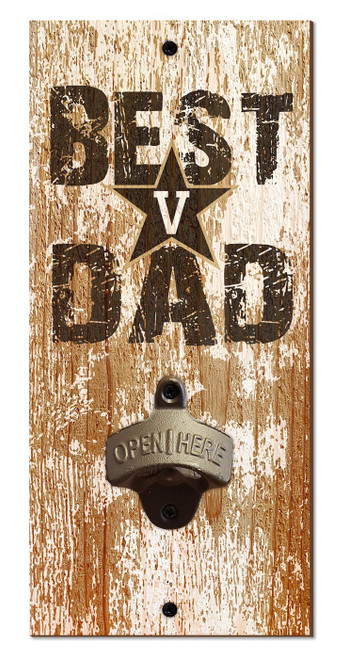 Vanderbilt Commodores Best Dad Bottle Opener