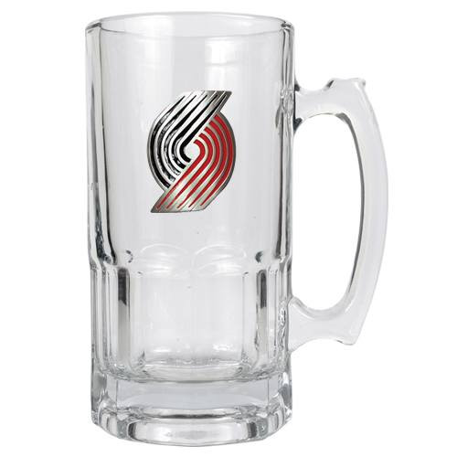Portland Trailblazers NBA 1 Liter Glass Macho Mug