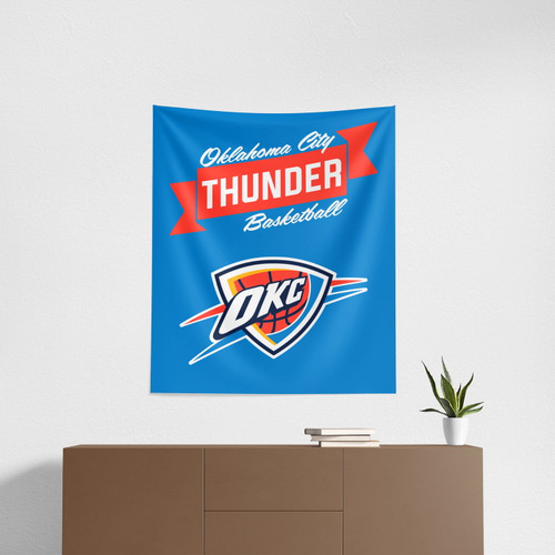 Oklahoma City Thunder 34" x 40" Premium Wall Hanging