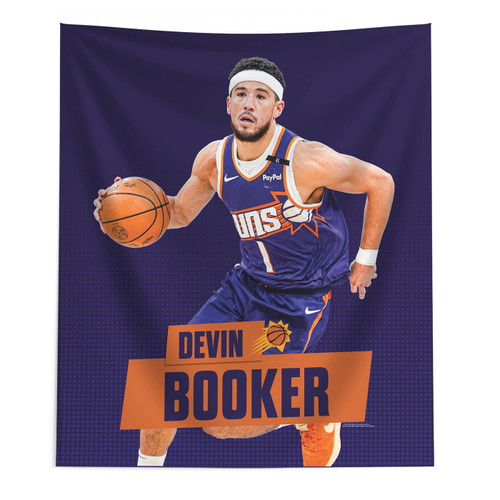 Phoenix Suns 50" x 60" Devin Booker Wall Hanging
