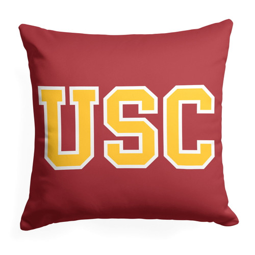 USC Trojans 18" x 18" Campus Crawl Throw Pillow