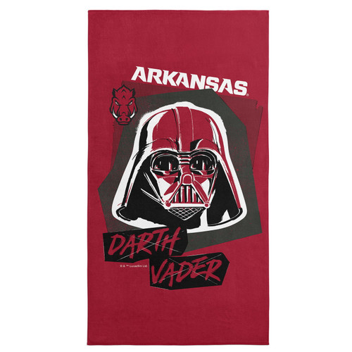 Arkansas Razorbacks 30" x 60" Darth Vader Beach Towel