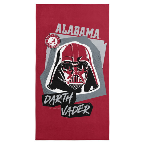 Alabama Crimson Tide 30" x 60" Darth Vader Beach Towel