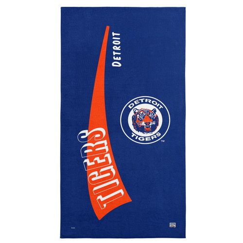 Detroit Tigers 30" x 60" Throwback Beach Towel