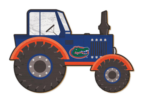 Florida Gators 12" Tractor Cutout Sign