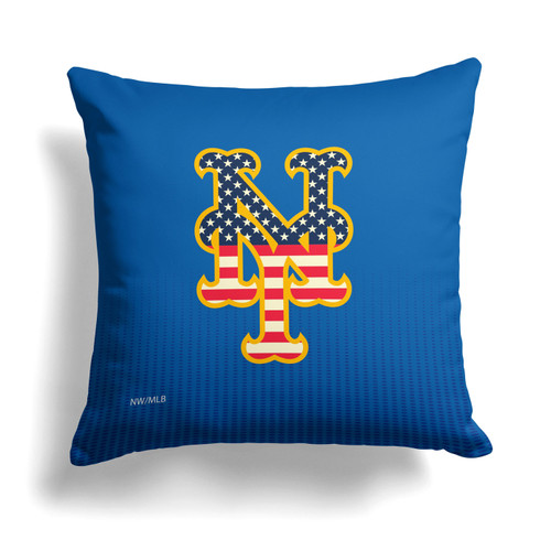 New York Mets 18" x 18" Celebrate Series Throw Pillow