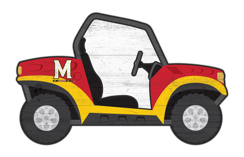 Maryland Terrapins 12" ATV Cutout Sign