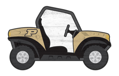 Purdue Boilermakers 12" ATV Cutout Sign