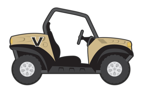 Vanderbilt Commodores 12" ATV Cutout Sign