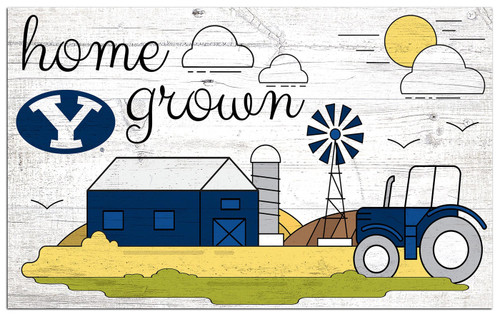 BYU Cougars Home Grown 11" x 19" Sign