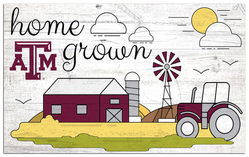 Texas A&M Aggies Home Grown 11" x 19" Sign