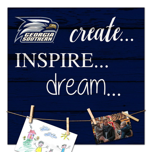 Georgia Southern Eagles Create, Inspire, Dream Sign