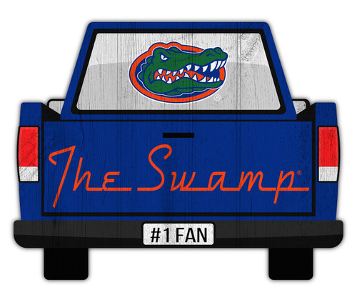 Florida Gators 12" Truck Back Cutout Sign