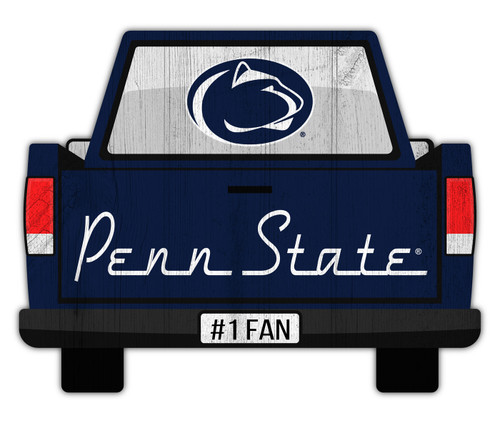 Penn State Nittany Lions 12" Truck Back Cutout Sign