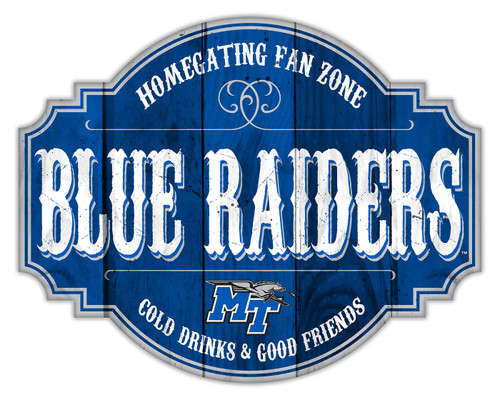 Middle Tennessee State Blue Raiders 24" Homegating Tavern Sign