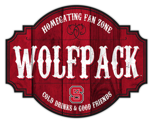 North Carolina State Wolfpack 24" Homegating Tavern Sign