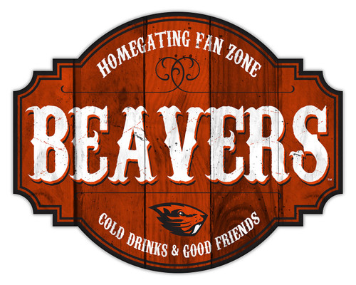 Oregon State Beavers 12" Homegating Tavern Sign