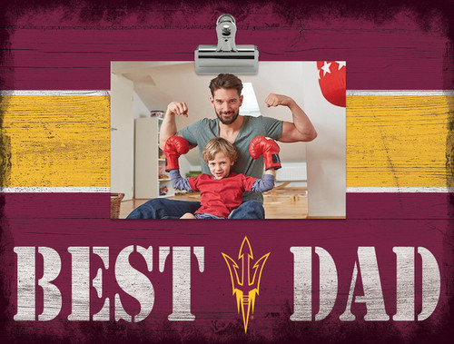 Arizona State Sun Devils Best Dad Wall Art