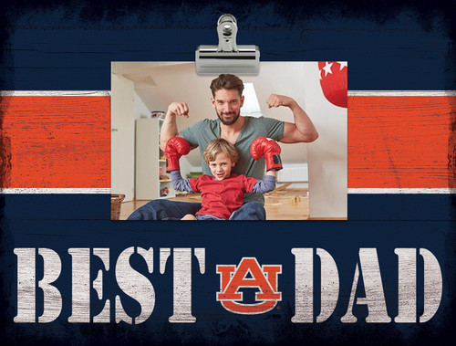 Auburn Tigers Best Dad Wall Art