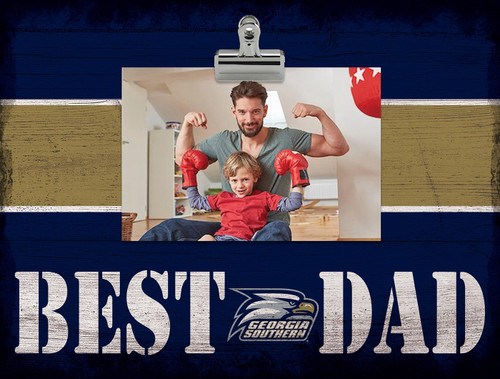 Georgia Southern Eagles Best Dad Wall Art