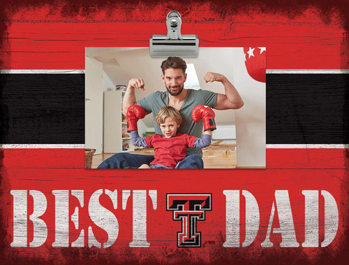 Texas Tech Red Raiders Best Dad Wall Art
