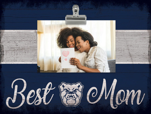 Butler Bulldogs Best Mom Clip Frame