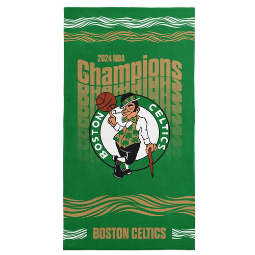 Boston Celtics 30" x 60" Flow Beach Towel