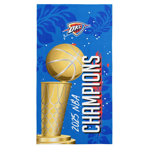 Oklahoma City Thunder 30" x 60" Backboard Beach Towel