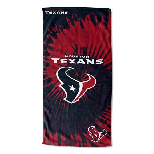 Houston Texans 30" x 60" Psychedelic Beach Towel