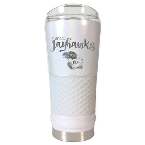 Kansas Jayhawks 24 oz. Opal Draft Tumbler