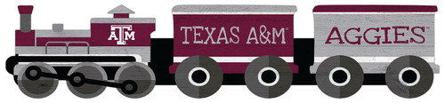 Texas A&M Aggies Train Cutout 6" x 24" Sign