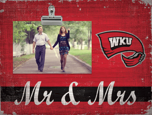 Western Kentucky Hilltoppers Mr. & Mrs. Clip Frame