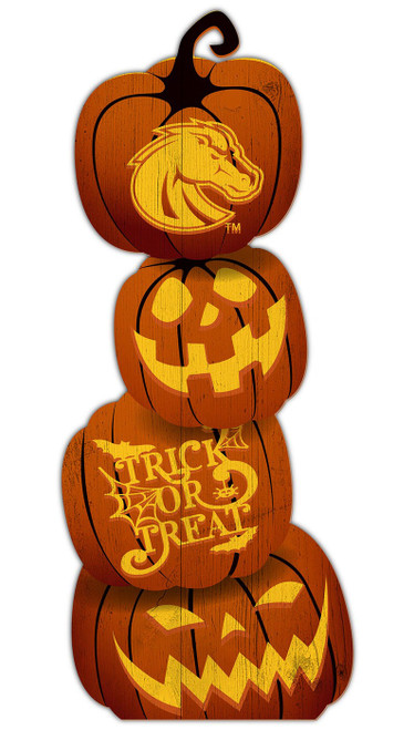 Boise State Broncos Pumpkin Stack 31" Leaner