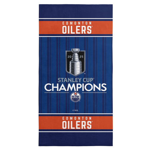 Edmonton Oilers 30" x 60" Unify Beach Towel